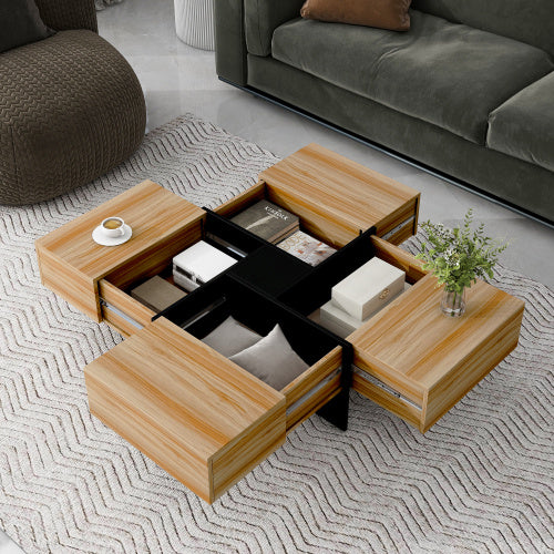 Space-Saving Coffee Table with Secret Storage | Modern Apartment Furniture - Maple Hollow Co.