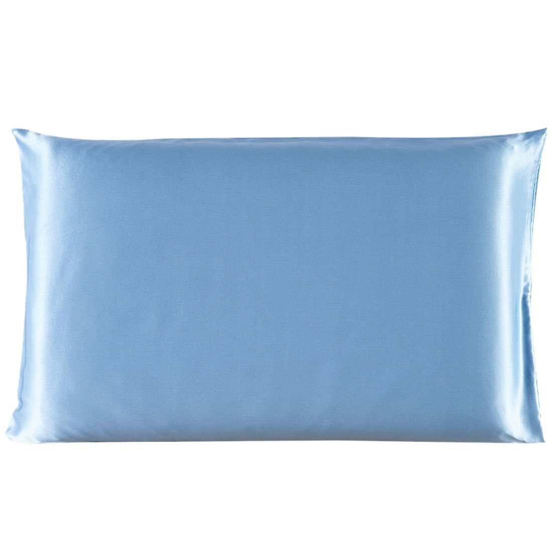 Satin Silk Pillowcase – Solid Color Ice Silk Single Pillow Cover