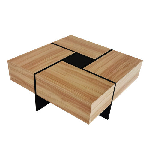 Space-Saving Coffee Table with Secret Storage | Modern Apartment Furniture - Maple Hollow Co.