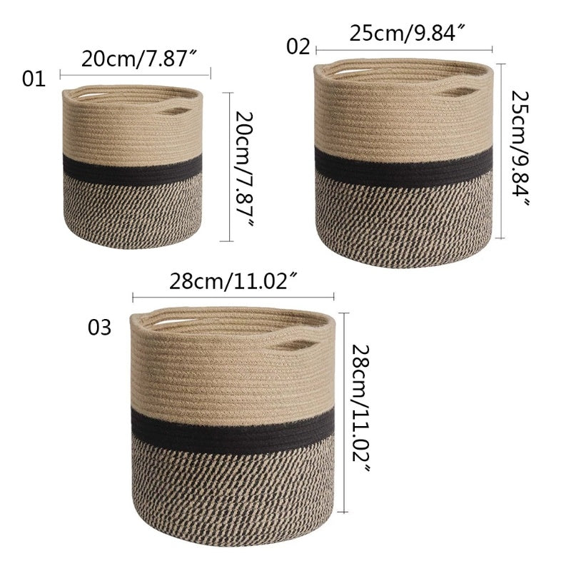 Home Decor Dirty Clothes Basket – Storage Organizer Box