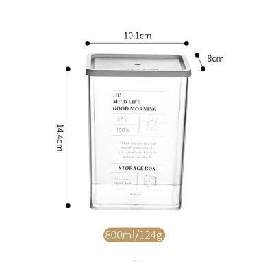 Grocery Tank – Creative Kitchen Tea Storage Box