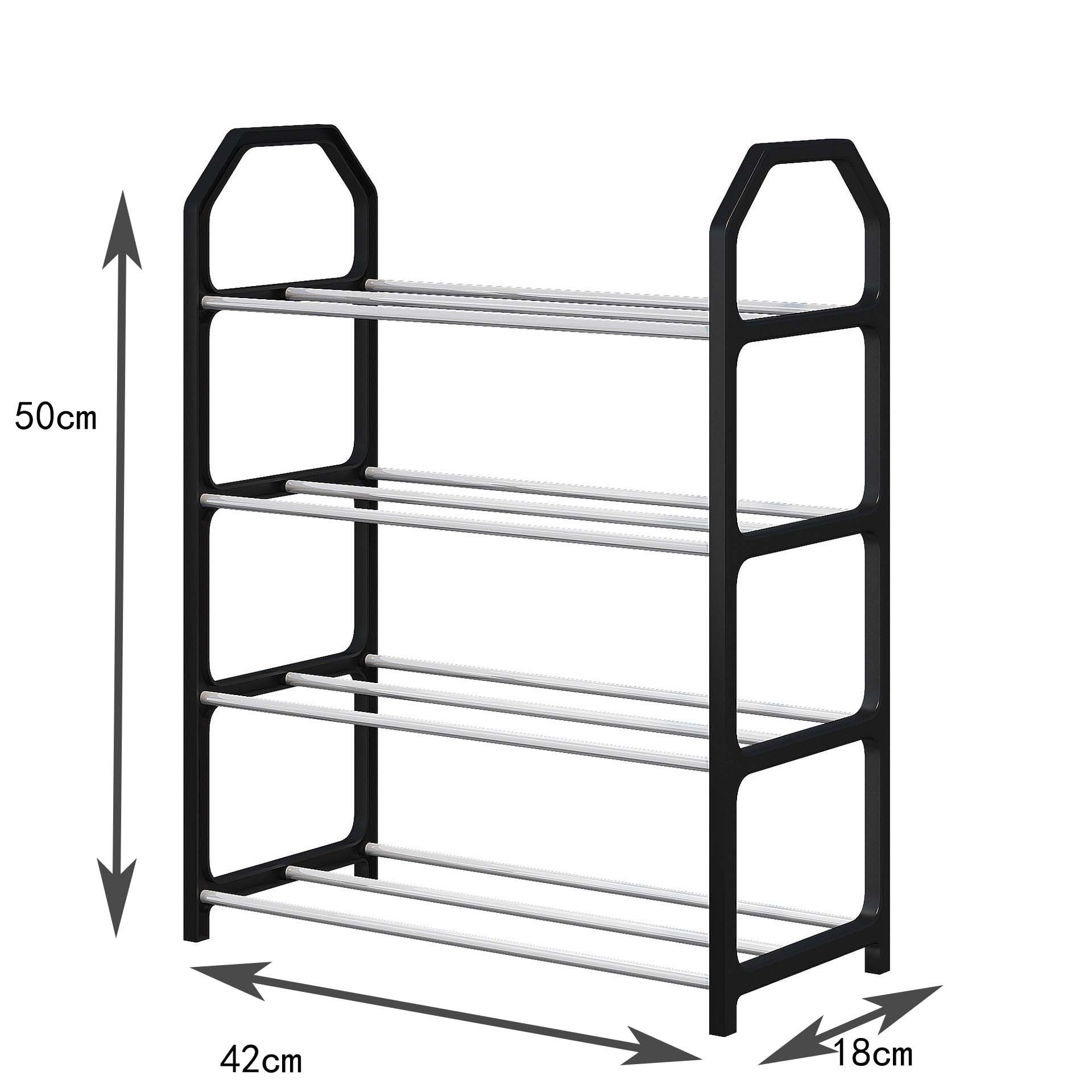 Trapezoidal Shoe Cabinet – Home & Dormitory Storage Organizer
