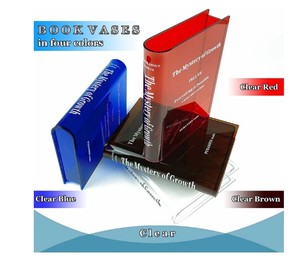 Clear Glass Flower Vase – Modern Transparent Decorative Vase
