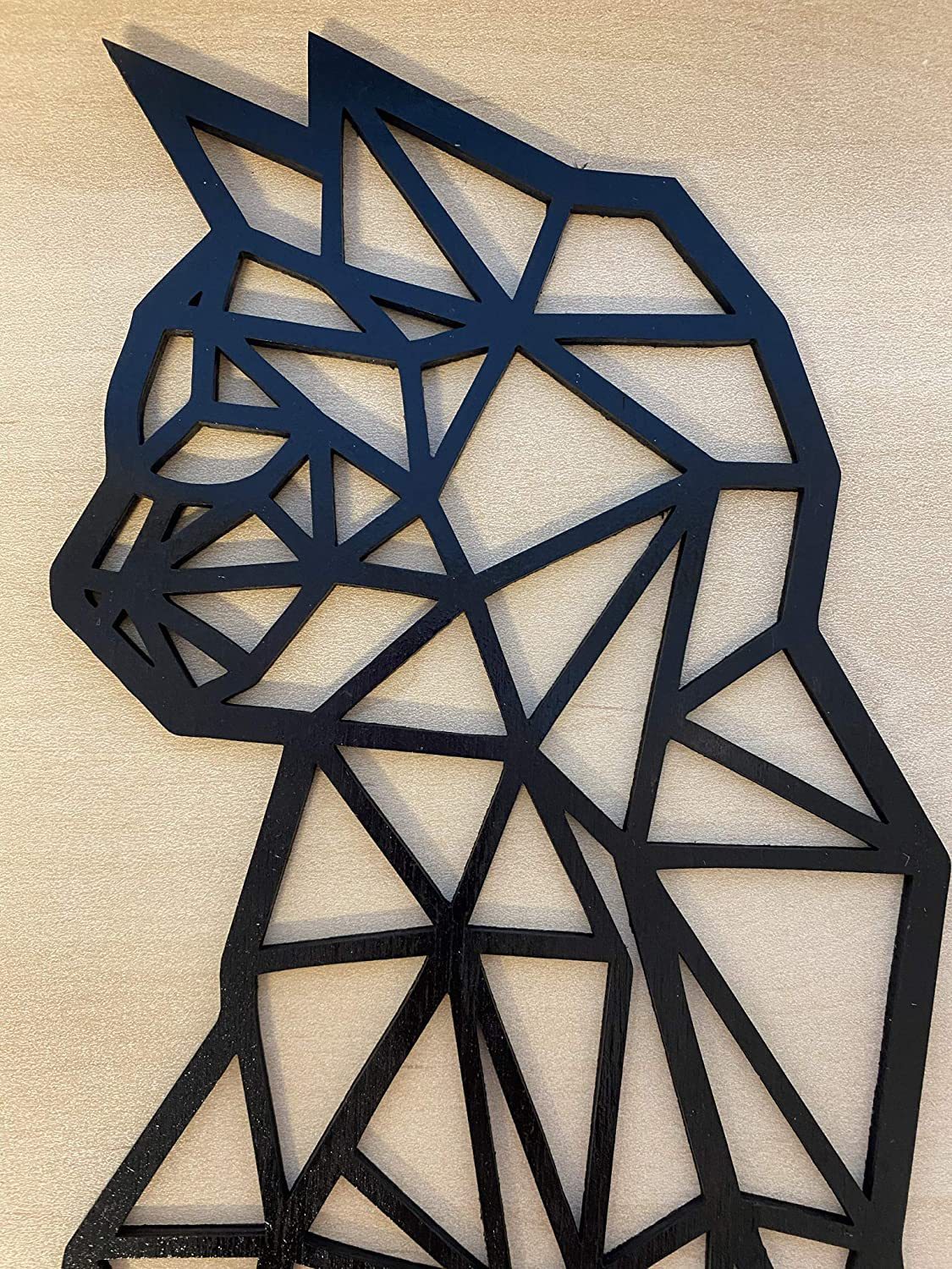 Carved Metal Cat Wall Art – Home Interior Decor
