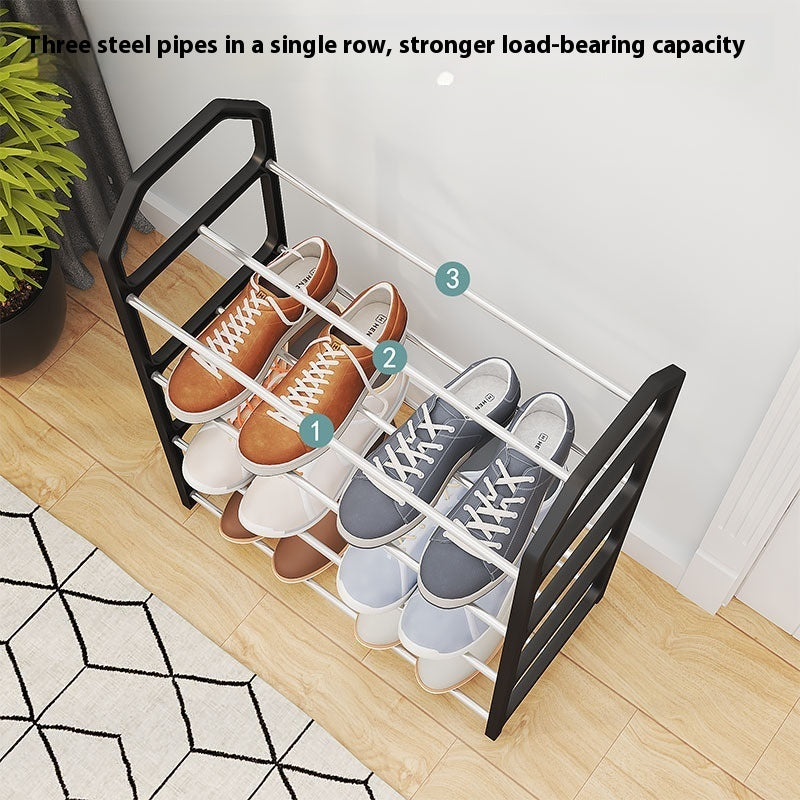 Trapezoidal Shoe Cabinet – Home & Dormitory Storage Organizer
