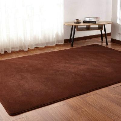 Fluffy White Area Rug – Soft Solid Carpet for Home & Bedroom
